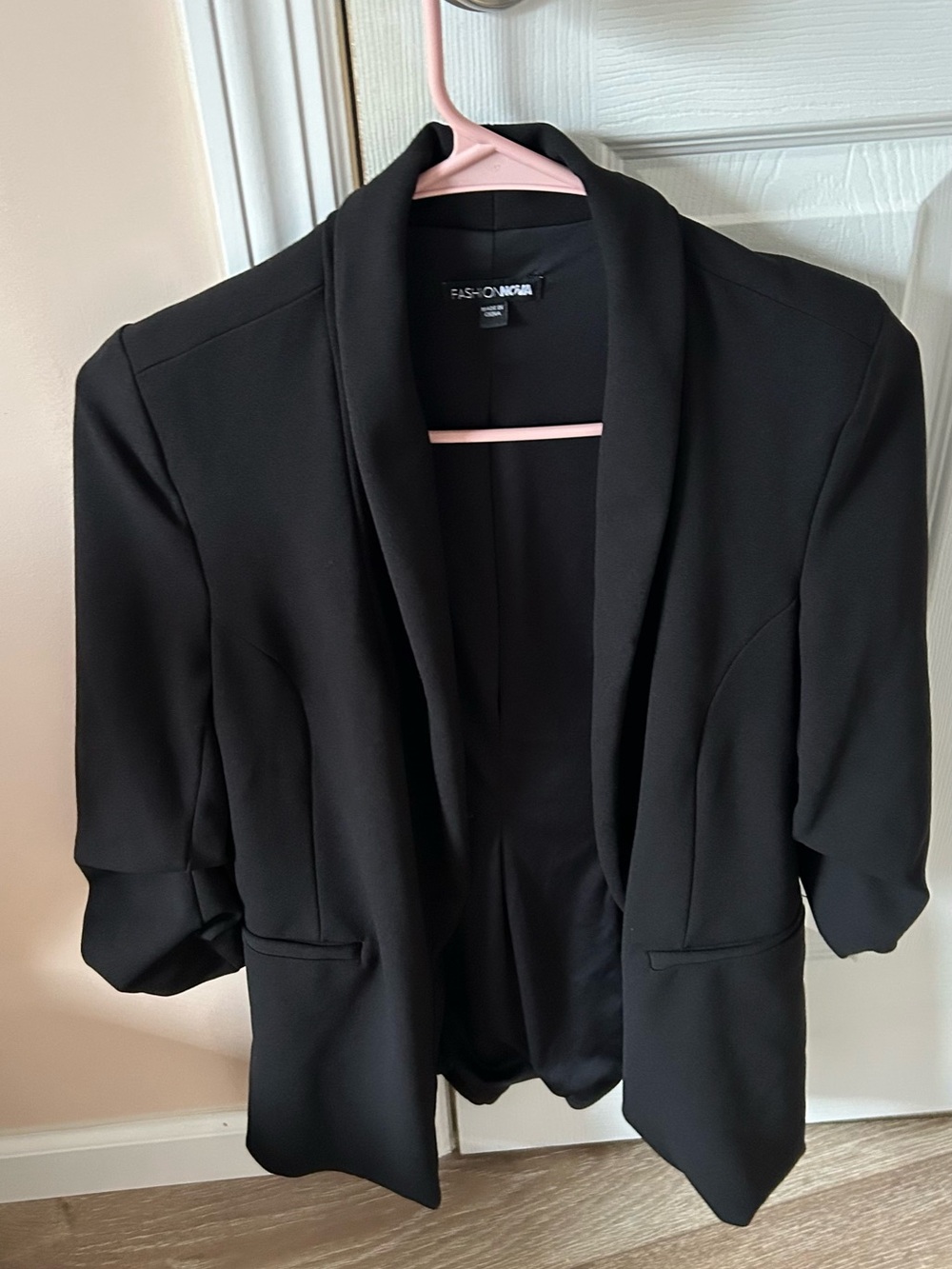 Fashion Nova Black Celine Blazer